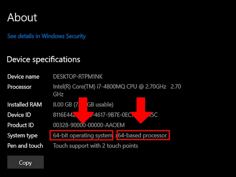Cách xem phiên bản Windows